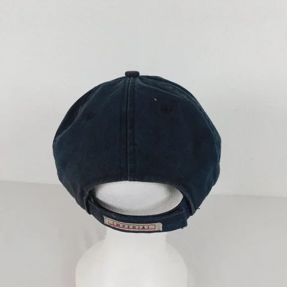 Eaglewood Golf Course Utah Men Adjustable Blue Golf Hat Embroidered Hook Loop - Picture 7 of 10